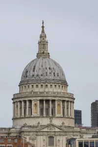 Dome of St. Pauls cathedral, City of London