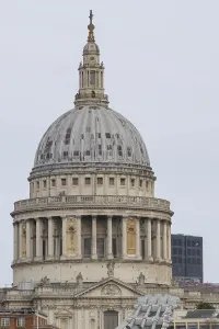Dome of St. Pauls cathedral, City of London