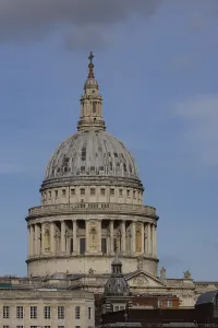 Dome of St. Pauls cathedral, City of London
