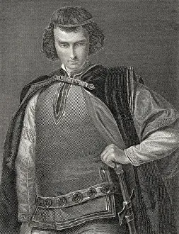 Don Cesar, character from the tragedy The Bride of Messina by Friedrich Schiller