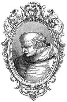 Donato Bramante, 1444, 1514, an Italian architect of the Renaissance