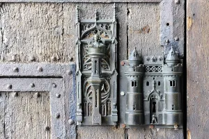 Door handle, town hall on the Grand Place