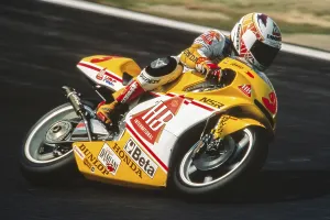 Doriano Romboni (ITA), Motorcycle World Championship, Honda NSR 250, GP of Austria, Salzburgring, 22/05/1994