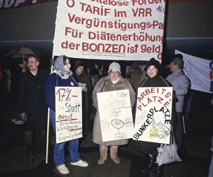 Dortmund. 2. 17% -March of the Unemployed on 24