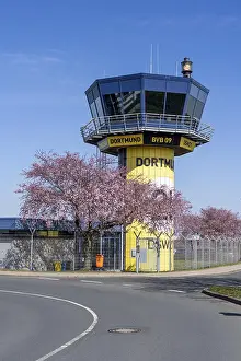 Category Historic EN Prints: Dortmund Airport, DTM, Air Traffic Control Tower
