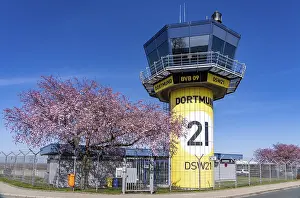 Category Historic EN Prints: Dortmund Airport, DTM, Air Traffic Control Tower