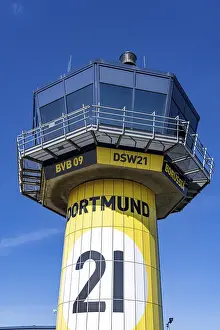 Category Historic EN Prints: Dortmund Airport, DTM, Air Traffic Control Tower