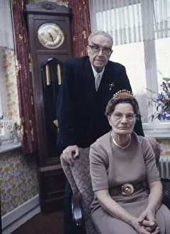 Dortmund. Couple diamond wedding. 80s