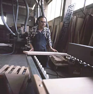 Dortmund. Craftsman. Master carpenter