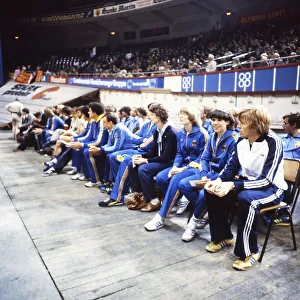Dortmund. Demo Athletes for Olympia. ca. 1980