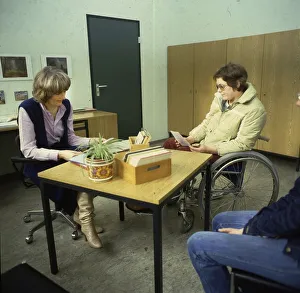 Dortmund. Employment office. Counselling youths
