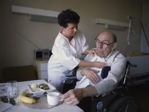 Dortmund. Hospital. Care of the elderly