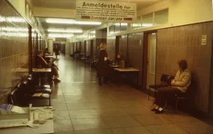 Dortnund. Employment office. Unemployed and jobseekers