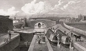 The Double Lock and East Entrance to the Islington Tunnel