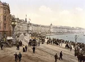 Douglas, Seepromenade, Isle of Man / loch promenade
