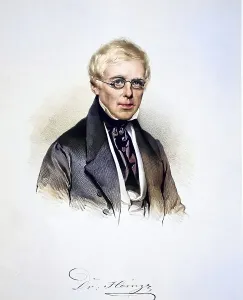 Dr med Johann Heinze, retired regimental physician around 1840 in Vienna