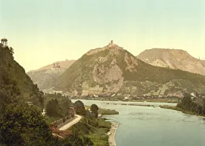 Drachenburg and Rolandseck on the Rhine