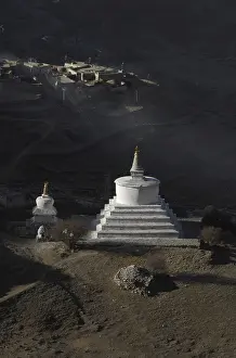 Drak Yerpa Temple, stupa near Lhasa