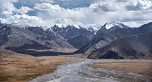Dramatic high mountains, Tian Shan Mountains