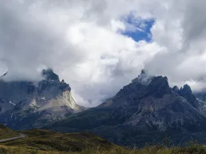 Dramatic landscape, rocky mountains
