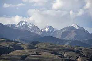 Dramatic mountains and landscape