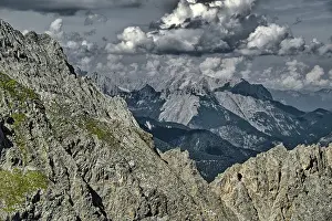 Category Mountain Landscapes Prints: Dramatic weather mood, At the Hafelekar