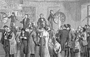 Drawing of the Royal Prussian State Lottery in Berlin