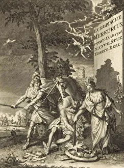 Dream of Mercury with Unicorn and Peace