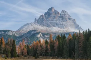 Drei Zinnen peaks or Tre Cime di Lavaredo