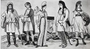 Dress fashion of the Phrygians