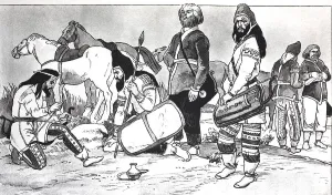 Dress fashion of the Scythians