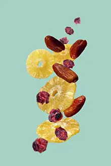 Dried fruits - pineapples, dates