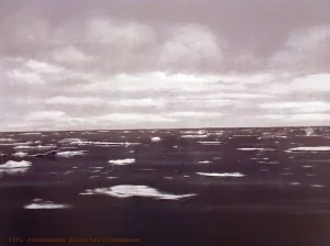 Drift ice in the north-west of Svalbard