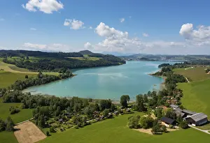 Drone shot, Gebertsham am Mattsee