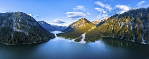 Category Mountain Landscapes Prints: Drone shot, Heiterwanger See, Tyrol