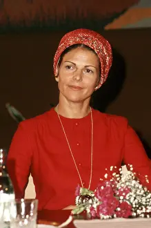 Drottning Silvia 1980 Queen Silvia of Sweden