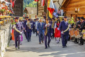 Drummers and pipers meeting in Mission