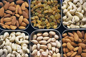 Dry fruits cashew, nuts, almonds