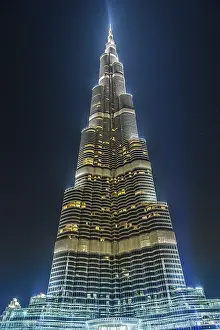 DUBAI, UAE - NOVEMBER 13: Burj Khalifa on November 13