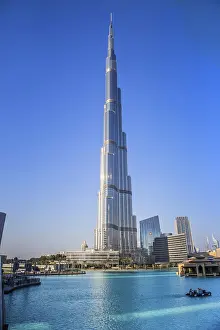 DUBAI, UAE - NOVEMBER 13: Burj Khalifa on November 13