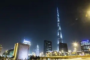 DUBAI, UAE - NOVEMBER 13: Burj Khalifa on November 13
