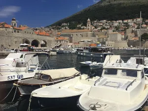 Dubrovnik Croatia at the holiday