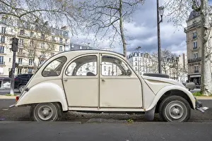 Duck, vintage Citroen 2CV, Paris