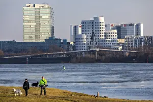 Duesseldorf, the Gehry buildings