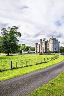 Framed Print : Duns Castle Estate from a drone Framed Print : Duns Castle Estate from a drone