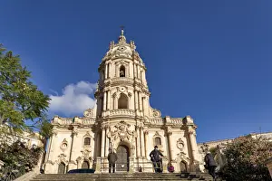 Duomo of San Giorgio Cathedral in Modica Sicily Italy