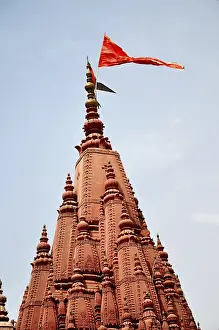 Durga temple at Varanasi, Uttar Pradesh, India