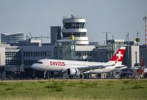 Dusseldorf Airport, DUS, SWISS Airbus A320neo