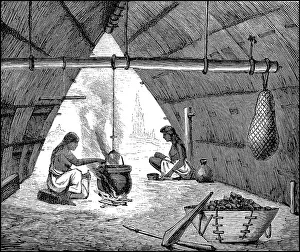 Dwelling of the Indians in Central America