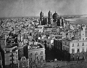 Early autotype of Cadiz, Andalucia